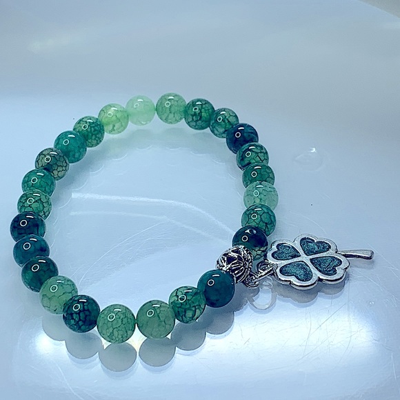 FREEDOM DRAGON VEINS NATURAL BRACELET size 7โ - Picture 5 of 6